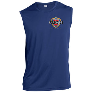 Men's Sleeveless Moisture Wick Performance Tee